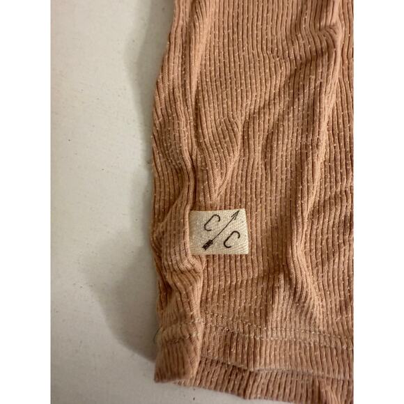 Kids Childhoods Beige Modal Ribbed Knit Pajama Set 3T - Picture 2 of 7